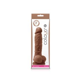 Colours Pleasures 5 Inch Dildo (Option: Brown)
