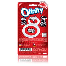 Ofinity Double Ring (Option: Clear)