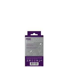 Driver Rechargeable Vibrating C Ring (Option: Purple)
