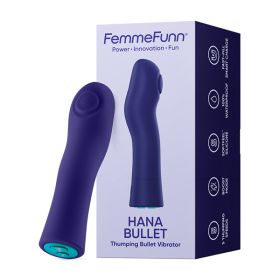 Hana Bullet Thumping Vibrator (Option: Purple)