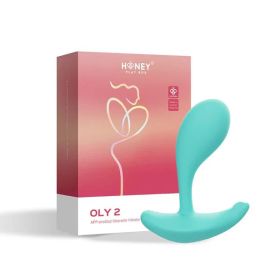 Oly 2 App Enabled Wearable Vibrator (Option: Blue)