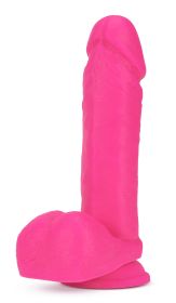 Neo 8 Inch Dual Density Dildo (Option: Neon Pink)