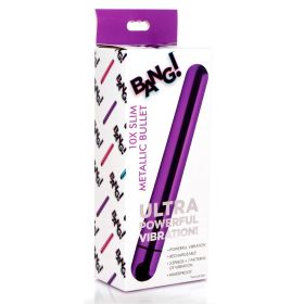 10x Slim Metallic Bullet (Option: Purple)