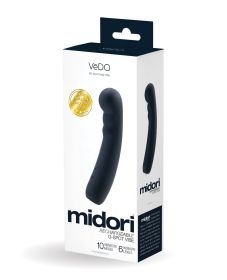 Midori Rechargeable G Spot Vibe (Option: Just Black)