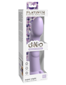 Dillio Platinum Super Eight 8 Inch Dildo (Option: Purple)