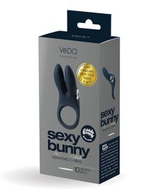 Sexy Bunny Rechargeable Ring (Option: Black Pearl)