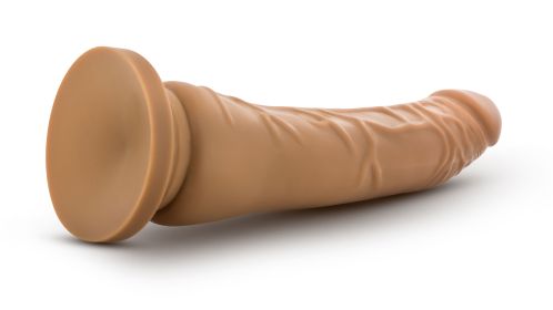 Dr. Skin Silicone Dr. Noah 8 Inch Dong With Suction Cup (Option: Mocha)