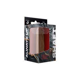 Shaft Model J 5.5 Inch Liquid Silicone Dong (Option: Oak)