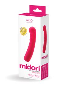 Midori Rechargeable G Spot Vibe (Option: Foxy Pink)
