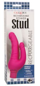 Rechargeable Power Stud Over and Under (Option: Pink)