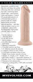 7 Inch Girthy Vibrating Dong (Option: Light)