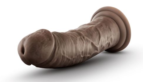 Dr. Skin Silicone Dr. Shepherd 8 Inch Dildo With Suction Cup (Option: Chocolate)