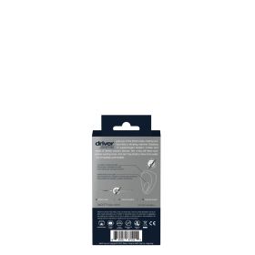 Driver Rechargeable Vibrating C Ring (Option: Black)