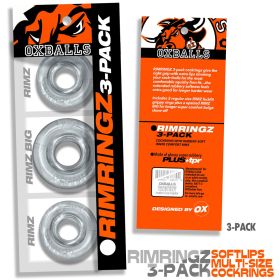 RimringzMulti Size 3 Pack (Option: Clear)