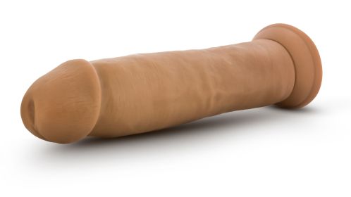 Dr. Skin Silicone Dr. Henry 9 Inch Dildo With Suction Cup (Option: Mocha)