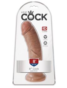 King Cock 8 Inch Cock (Option: Tan)