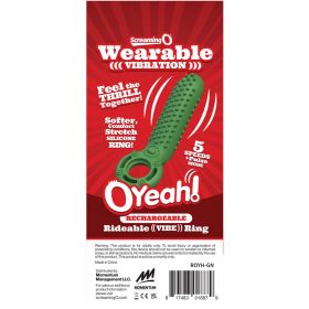 Rechargeable O Yeah Silicone (Option: Green)