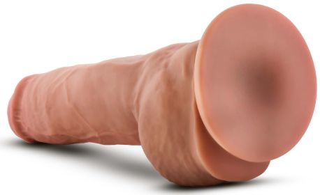 Au Naturel Big Boy (Option: 10 Inch Dildo  Mocha)