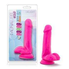 Au Natural Bold Delight 6 Inch Dildo (Option: Pink)
