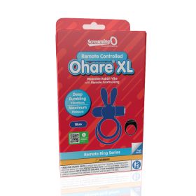 Screaming O Remote Controlled Ohare XL Vibrating Ring (Option: Blue)