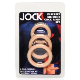 Jock Silicone Cock Ring Set in (Option: Light)