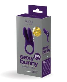 Sexy Bunny Rechargeable Ring (Option: Deep Purple)