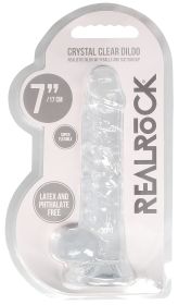 7 Inch Realistic Dildo With Balls (Option: Translucent)