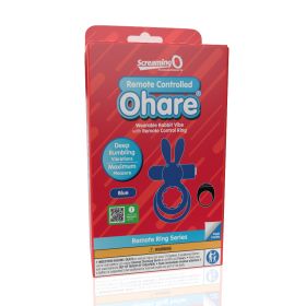 Screaming O Remote Controlled Ohare Vibrating Ring (Option: Blue)