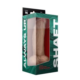 Shaft Model N 9.5 Inch Liquid Silicone Dong With Balls (Option: Pine)