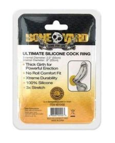 Ultimate Silicone Cock Ring (Option: Yellow)