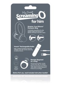 My Secret Bullet and Ring for Him (Option: Grey)