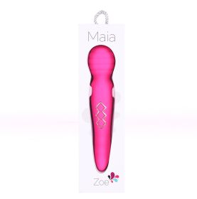 Zoe Twisty Dual Vibrating Pleasure Wand (Option: Pink)