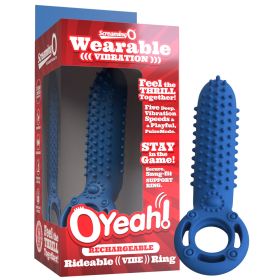 Rechargeable O Yeah Silicone (Option: Blue)