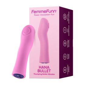 Hana Bullet Thumping Vibrator (Option: Pink)