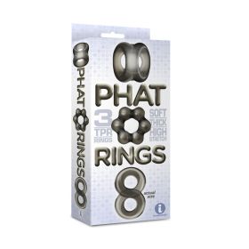 The 9's Phat Cock Rings (Option: Smoke)