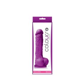 Colours Pleasures 5 Inch Dildo (Option: Purple)
