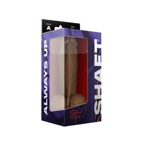 Shaft Model a 8.5 Inch Liquid Silicone Dong With Balls (Option: Oak)