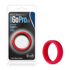 Performance Silicone Go Pro Cock Ring (Option: Red)