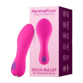 Solia Bullet Flat Tipped Vibrator (Option: Pink)