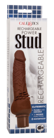 Rechargeable Power Stud Cliterrific (Option: Brown)