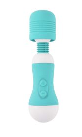 Yorokobi Rechargeable Mini Wand Massager (Option: Teal)