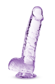 Naturally Yours 6 Inch Crystalline Dildo (Option: Amethyst)