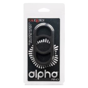 Alpha Liquid Silicone Commander Ring (Option: Black)