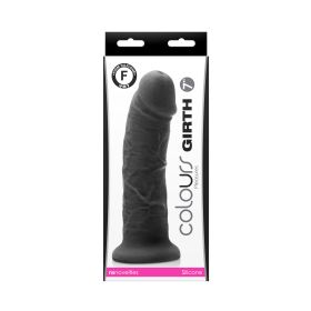Colours Girth 7 Inch Dildo (Option: Black)