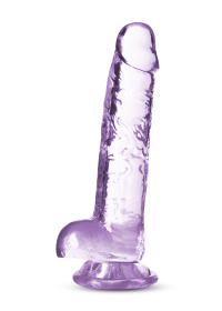 Naturally Yours 7 Inch Crystalline Dildo (Option: Amethhyst)