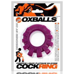Cock Lug Lugged Cockring (Option: Plum)