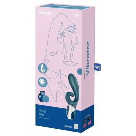 Hug Me Rabbit Vibrator (Option: Grey/blue)