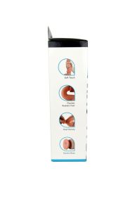 Real Skin 9" Dual Layer Dildo (Option: Beige)
